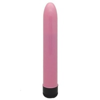 7" Large Vibrator Bullet Big Dildo G-Spot Anal Vaginal Clit Vibe Female Sex Toy Light Pink Matte