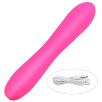 Pink Multi Speed Gspot Dildo Vibrator Vaginal Anal Powerful Bullet Female Sex Toy