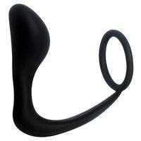 Mens Prostate Massager Cock Ring Anal/Butt Plug Delay P-spot Male Adult/Sex Toy