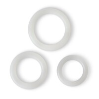 Cock Ring Penis Sex Toy For Men Delay Ejaculation Couples 3 Pack Erection Aid Silicone Adult Glow In The Dark