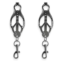 TGV Dark Nipple Clamp Fetish BDSM S+M Sex Toy Bondage Restraint Clamps Japanese Clover