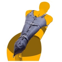 Armbinder Bondage BDSM S+M Restraint Fetish Slave Arm Binder Gloves Soft Faux Leather Sex Toy For Men Women Couples