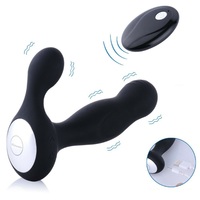 Prostate Massager Anal Plug Vibrator Sex Toy Waterproof Male USB Rechargeable Mens