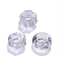 TGV Dark 3 Pack Thick Cock Rings Soft Stretchy Silicone | Stay Hard Penis-Rings Last Longer Clear