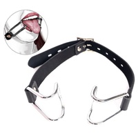 Open Mouth Gag Oral Toys Couples Restraint BDSM Adult Toy Sex Slave Metal Womens S+M