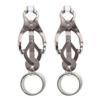 Nipple Clamps Japanese Clover Sex Toy BDSM S+M Fetish Clip Bondage Labia Adult Sex Toy For Women Men Couples