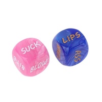 Sex Dice Game Erotic Fetish Foreplay Sex Toy Adults Drinking Game Night Fun Set Pink