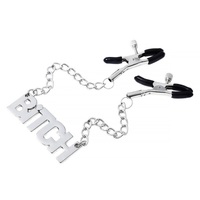 Nipple Genital Chain Adjustable Clamps Sex Toy Fetish S&M Bondage For Women Couples BDSM Vagina Bitch