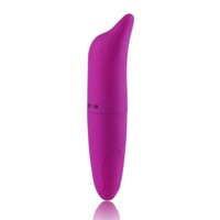 Dolphin Vibrator Women's Sex Toy For Women Adult Vibrating Bullet Mini Discreet Vibe G-spot Purple