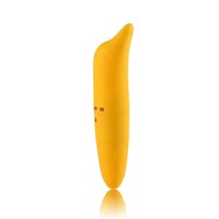 Dolphin Vibrator Women's Sex Toy For Women Adult Vibrating Bullet Mini Discreet Vibe G-spot Yellow
