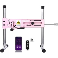 Hismith Premium 3.0 Pro Automatic Sex Machine Remote Pink with Kliclok System, Wire and Intelligent APP Controlled