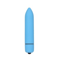 Bullet Vibrator Discreet Vibrating Massager Beginner Vibe Sex Toy For Women 10 Speed Wand Blue