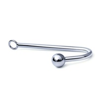 BDSM Anal Hook With Ball Fetish Stainless Steel Metal Bondage Restraint Sex Toy For Men Women S+M