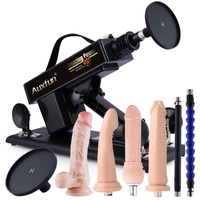 Sex Machine Realistic Thrusting Dildo Dong Vibrator Adult Toy Couples Automatic Type B