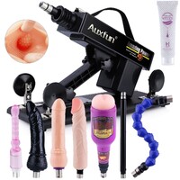 Sex Machine Automatic Thrusting Dong Vibrator Adult Dildo Couples Realistic Toy Type C With Lubricant