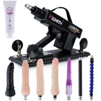 Sex Machine Realistic Thrusting Dong Vibrator Adult Toy Automatic Couples Dildo For Men Women Type Z With Lubricant