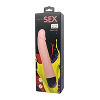 24cm Realistic Flesh Multispeed Wand Vibrator Dildo Sex Toy Vibrating Dong Penis Rotating