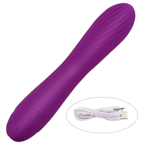 Purple Multi Speed Gspot Dildo Vibrator Vaginal Anal Powerful Bullet Female Sex Toy