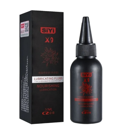 SiYi 50ML 9x Slippery Waterbased Anal Sex Lube Nourishing Lubricant Toy Red Slippery Heat