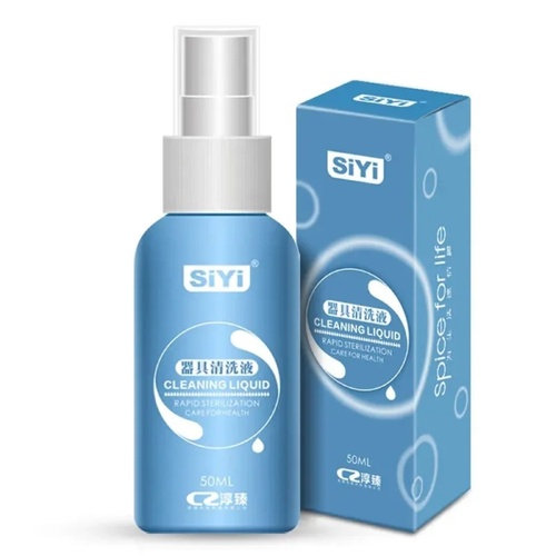 SiYi Sex Toy Cleaner Water Based Gentle Antibacterial 2 x 50ml (100ml total) Disenfectant Spray