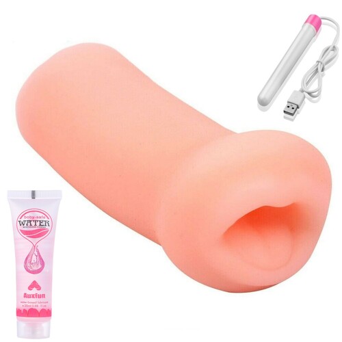 TGV Dark Male Masturbator Oral Masturbation Stroker Cup Heating Sex Toy For Men Blowjob