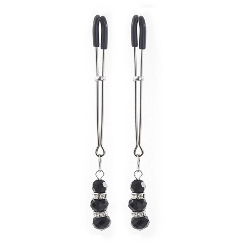 TGV Dark Adjustable Nipple Clamps Clamp Gold Chrome Sexy BDSM S+M Sex Toy For Couples Silver