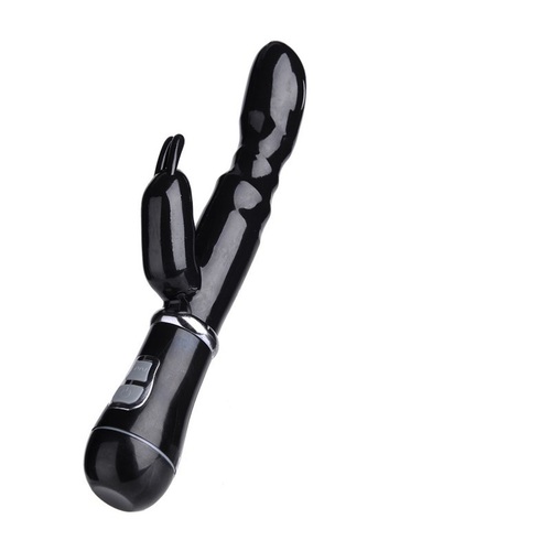 Vibrator Dildo Gspot Jack Rabbit Adult Sex Toy Dong Vibe Female Waterproof Wand Black