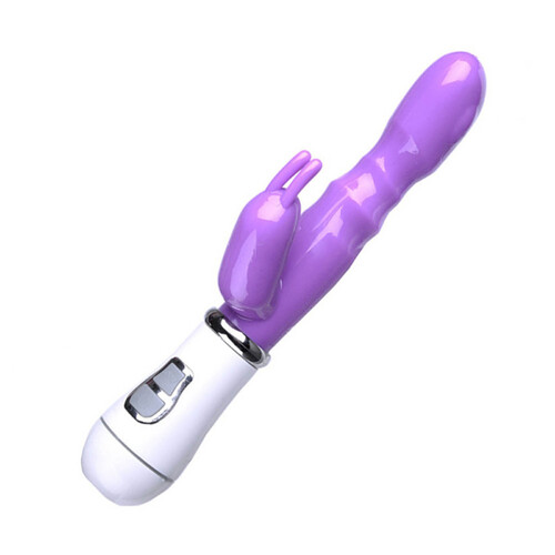 Vibrator Dildo Gspot Jack Rabbit Adult Sex Toy Dong Vibe Female Waterproof Wand Purple