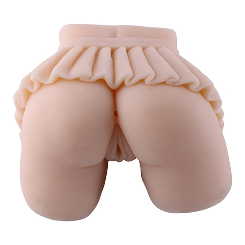 Pleated Skirt 4D Sex Doll Vagina Love Toy Masturbator Realistic Adult Pocket Pussy Male Masturbation