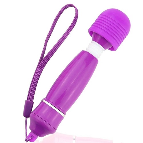 Mini Sex Wand AV Bullet Dildo Vibrator Adult Sex Toy For Women Waterproof Massager Purple