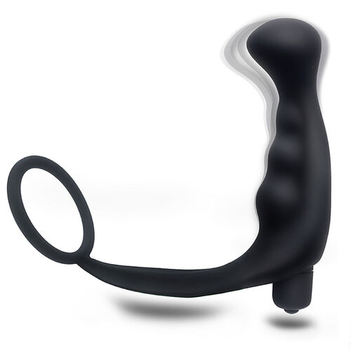 PROSTATE MASSAGER Anal Men* Vibrator DISCREET POST Butt Plug Impotence Sex Toy Cock Ring Penis 