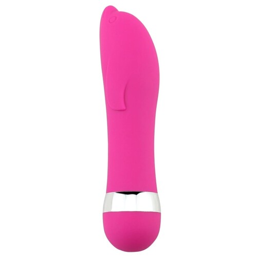 Vibrating Mini Vibrator Waterproof Sex Toy For Women Dildo Wand Silicone Adult Pink B