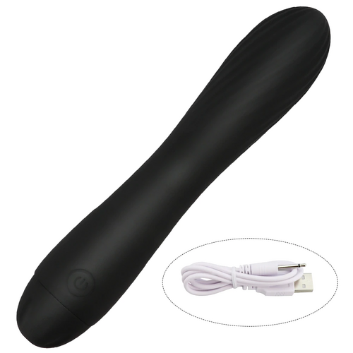 TGV DARK Black Multi Speed Gspot Dildo Vibrator Vibrating Vaginal Anal Powerful Sex Toy For Women