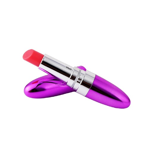 Lipstick Lip Stick Dildo Vibrator Sex Adult Toy Mini Bullet Small Discreet Vibe Womens Purple