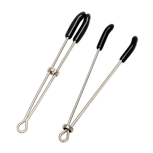 Stainless Steel Metal Nipple Clamps Breast Clips BDSM Restraint Adult Sex Toy For Women Couples Men S+M