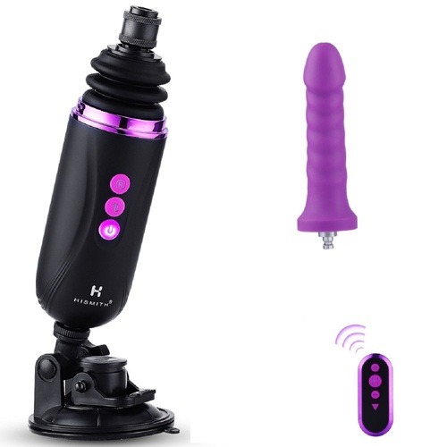 Hismith Capsule Hand-Held Premium Sex Machine With KlicLok System - App Control Mini Sex Toy For Women Men Couples