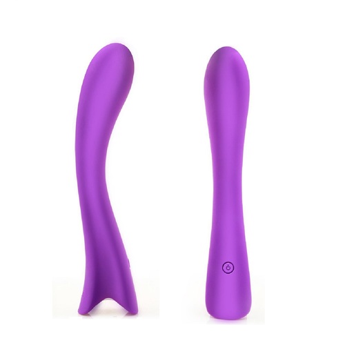 Vibrator Dildo G Spot Adult Sex Toy For Women Waterproof Wand Women's USB Rechargeable Vibe Purple