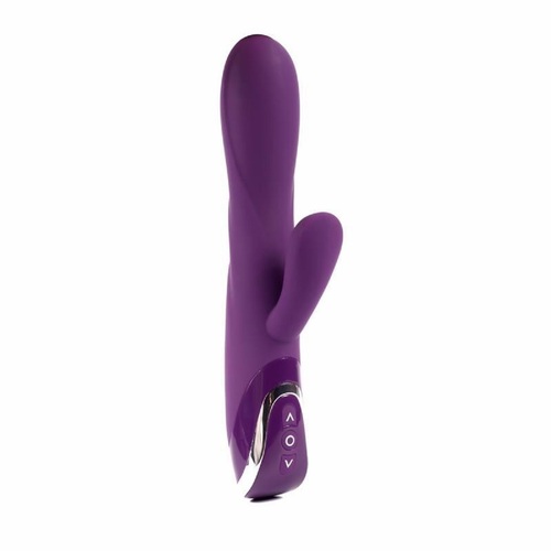 Vibrator Dildo Gspot Jack Rabbit Adult Sex Toy For Women Wand Multi-Speed Vibe USB Rechargeable Purple