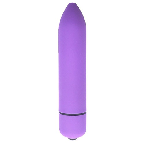 Bullet Vibrator Discreet Vibrating Massager Beginner Vibe Sex Toy For Women 10 Speed Wand Light Purple