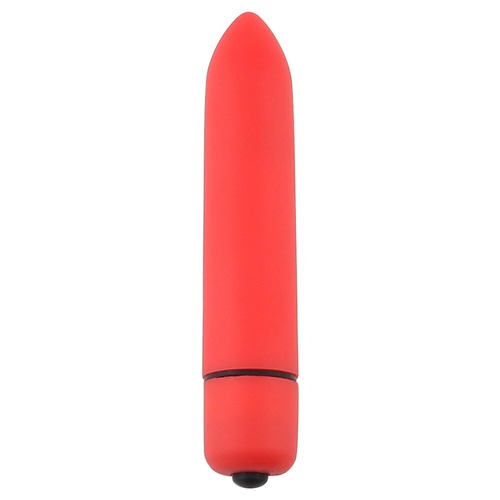 Bullet Vibrator Discreet Vibrating Massager Beginner Vibe Sex Toy For Women 10 Speed Wand Red
