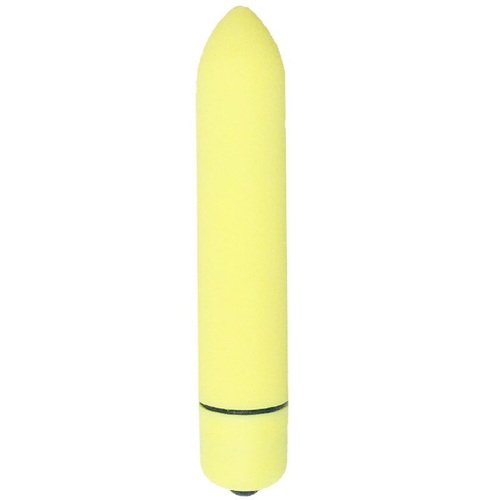 Bullet Vibrator Discreet Vibrating Massager Beginner Vibe Sex Toy For Women 10 Speed Wand Yellow