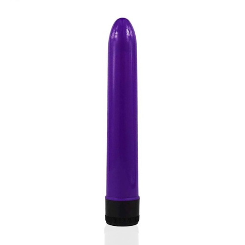 7" Large Vibrator Bullet Big Dildo G-Spot Anal Vaginal Clit Vibe Female Sex Toy Purple Matte