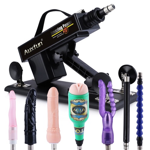 Automatic Thrusting Sex Machine Realistic Dong Vibrator Adult Toy Couples Dildo Type 9