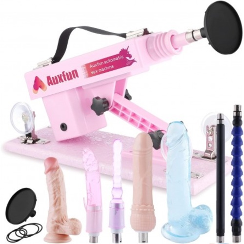 Sex Machine Realistic Thrusting Dildo Dong Vibrator Adult Toy Couples Automatic Pink Type STOY0776-H2